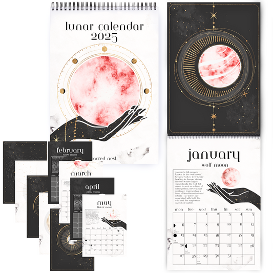 2025 Lunar Calendar | Witches Calendar 2025