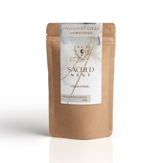 Premium Palo Santo Pouch - Manifestation - 50g